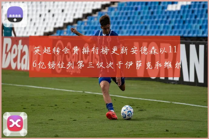 英超转会费排行榜更新安德森以116亿镑位列第三仅次于伊萨克和维尔茨